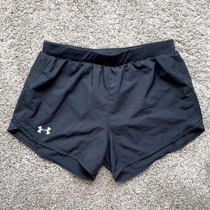 UA Black Running Shorts